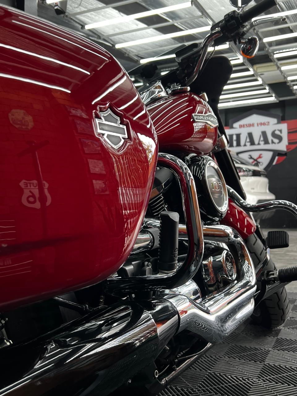 Harley-Davidson na Haas: detalhamento + coating